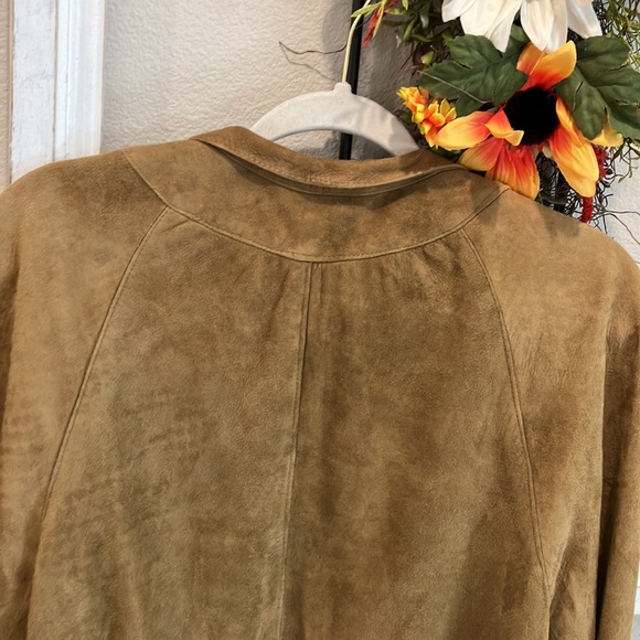 Vintage soft leather jacket w/ lining - Picture 2 of 10